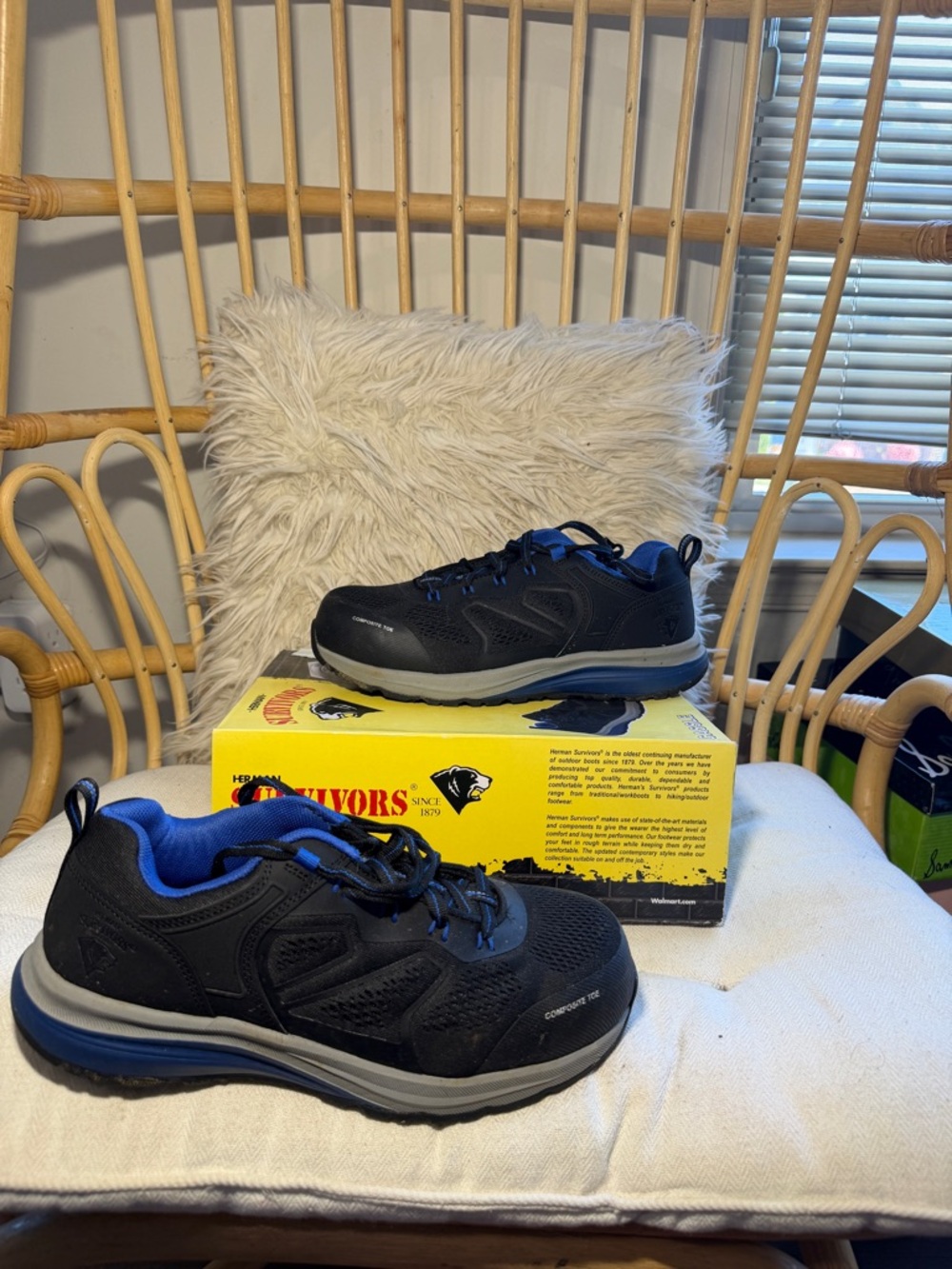 Herman Survivors Cassle Composite Toe Safety Work Shoes Womens Size 11